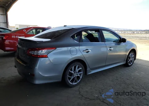 2013 Nissan Sentra S z USA, uszkodzony, nr VIN 3N1AB7APXDL645656